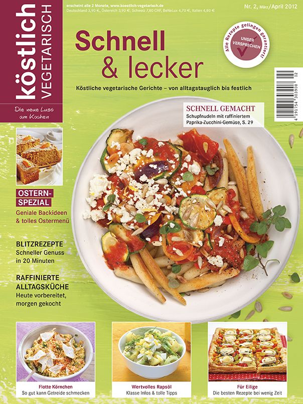 Koestlich Vegetarisch 2 2012 Schnell Und Lecker Titel 604x805px 74cebb58