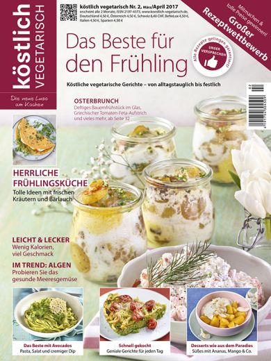 Koestlich Vegetarisch Das Beste Fuer Den Fruehling 2 2017 Titel 604x805px 5ab6cb96