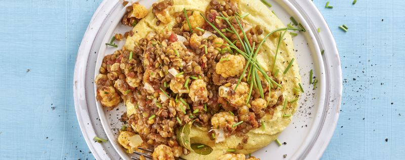 2 20 Blumenkohl Linsen Ragout Mit Cremepolenta 1920x760px 0f7c7e06