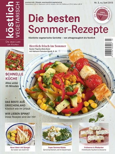 Koestlich Vegetarisch 3 2013 Die Besten Sommer Rezepte Titel 604x805px 1dd5ea24