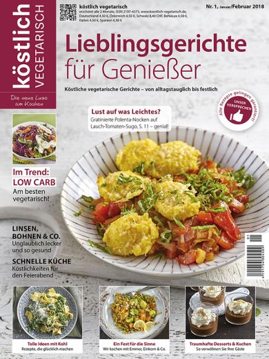 Koestlich Vegetarisch Lieblingsgerichte Fuer Geniesser 1 2018 Titel 604x805px A0bcb964