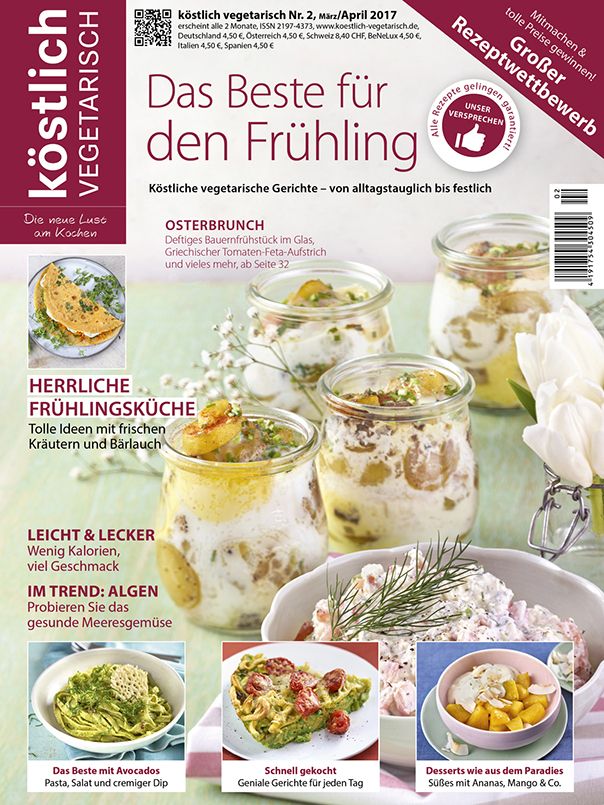 Koestlich Vegetarisch Das Beste Fuer Den Fruehling 2 2017 Titel 604x805px Ed1b8024