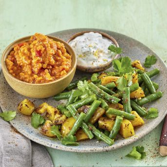 4 22 Bohnen Kartoffel Pfanne Mit Dal 1600x1600px 1d5b071d