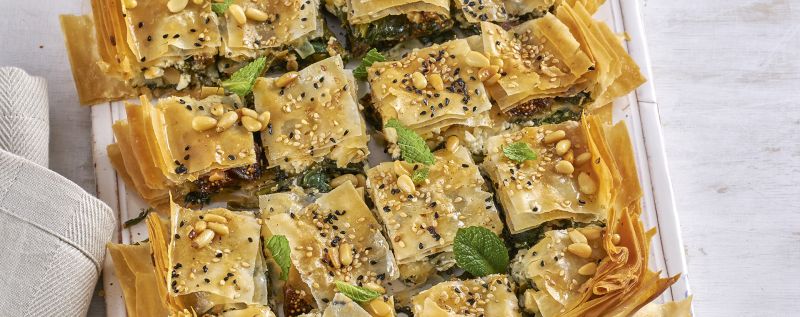 2 20 Spinat Feta Baklava Mit Feigen Und Pinienkernen 1920x760px 08bf9daa