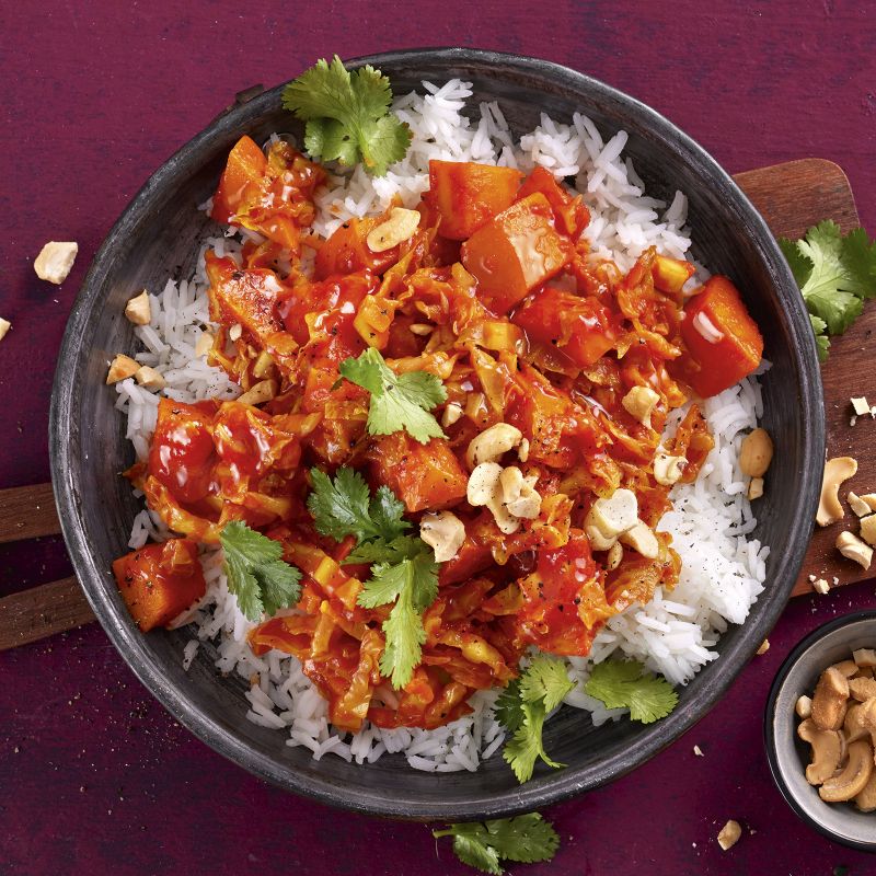 1 24 Kuerbis Wirsing Curry Mit Basmatireis 1600x1600px 6000dedb