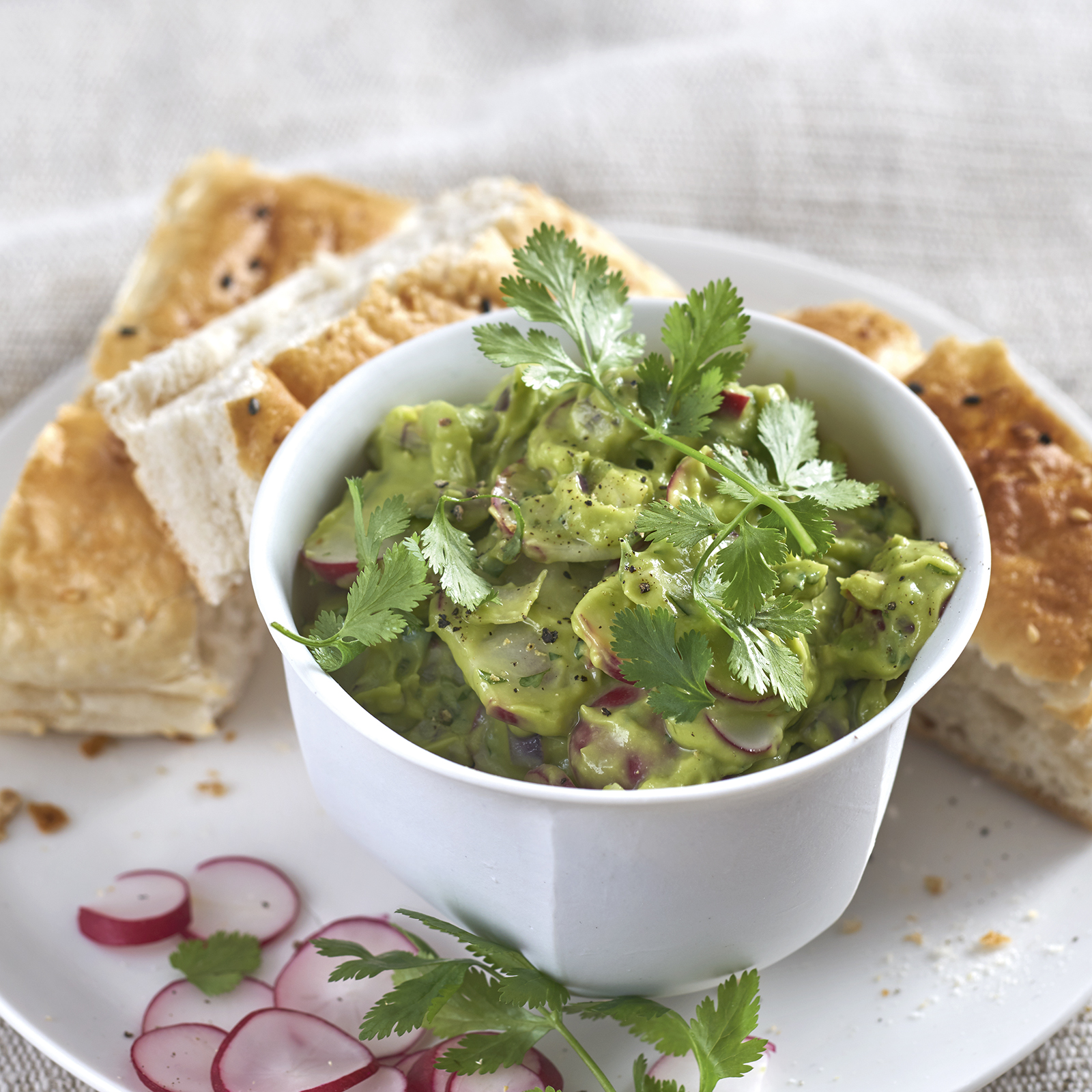 3 17 Radieschen Guacamole Mit Fladenbrot 1600x1600px