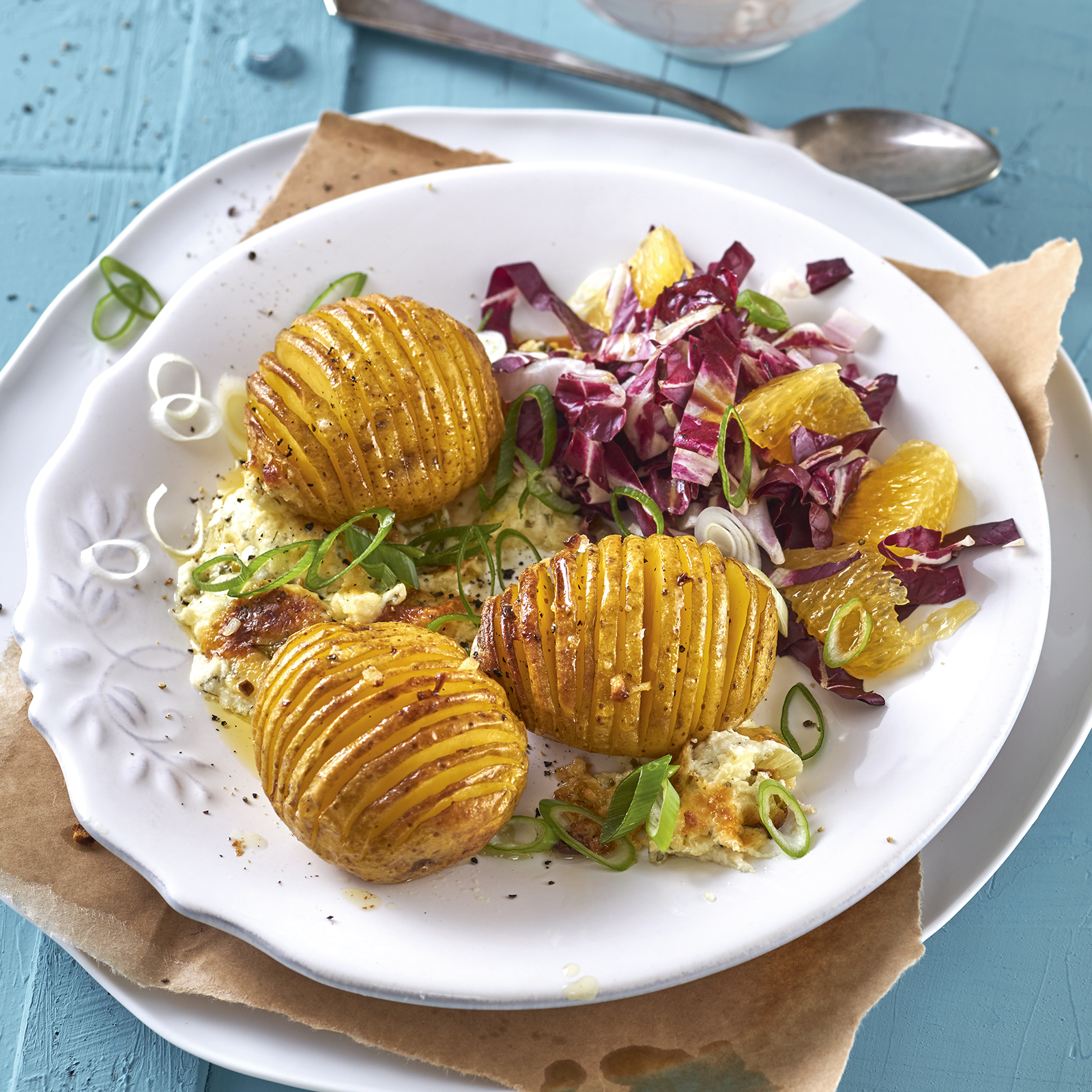 6 17 Faecherkartoffeln Mit Kaesedip 1600x1600px