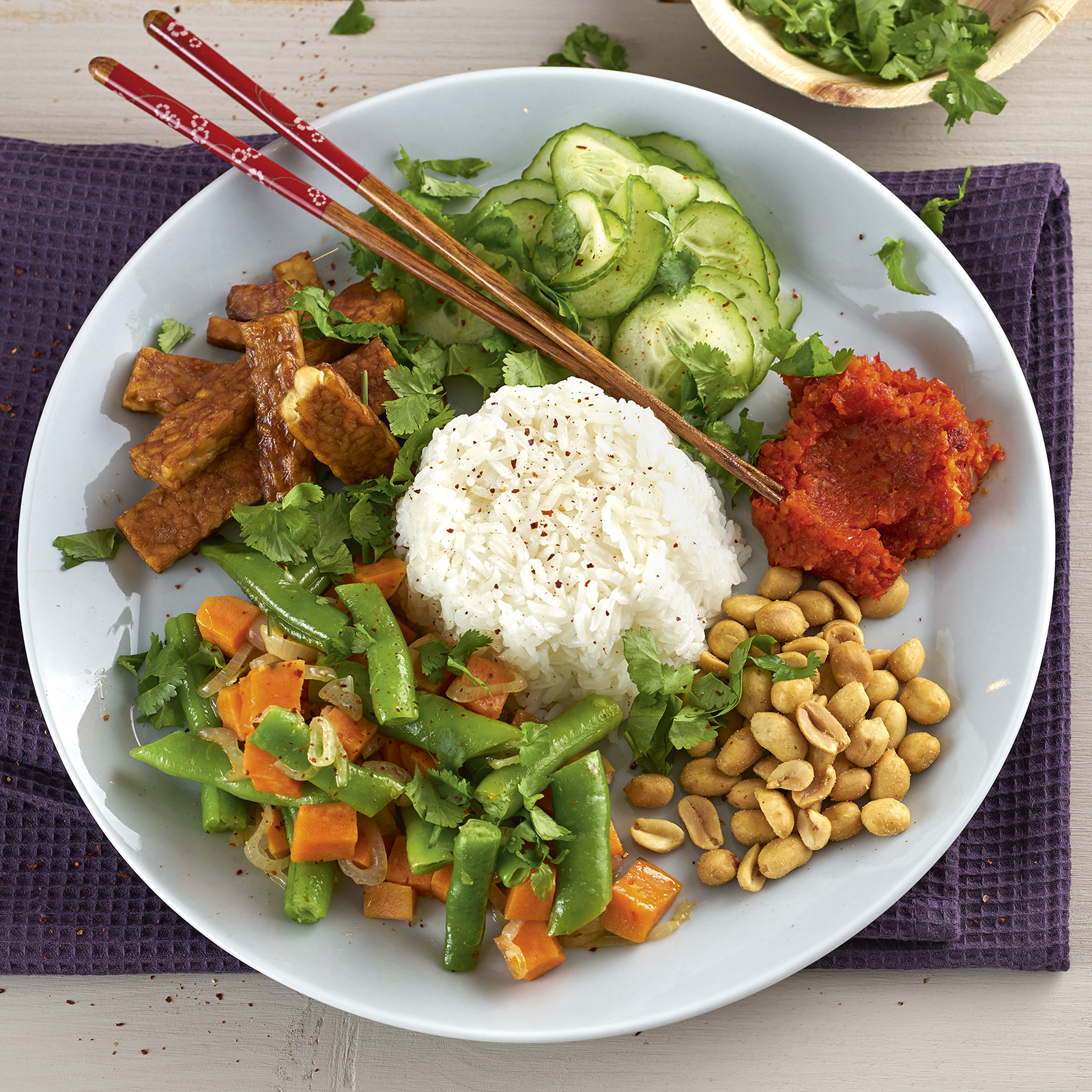 2 19 Gemischter Reis Mit Tempeh 1600x1600px