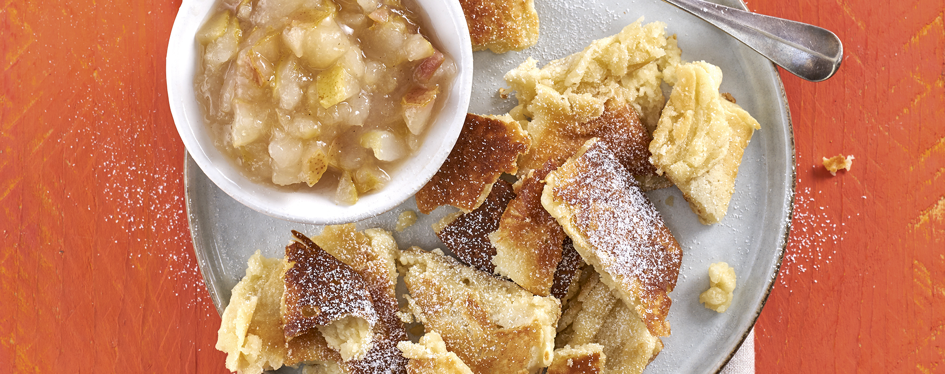 5 19 Veganer Kaiserschmarrn Mit Birnenkompott 1920x760px