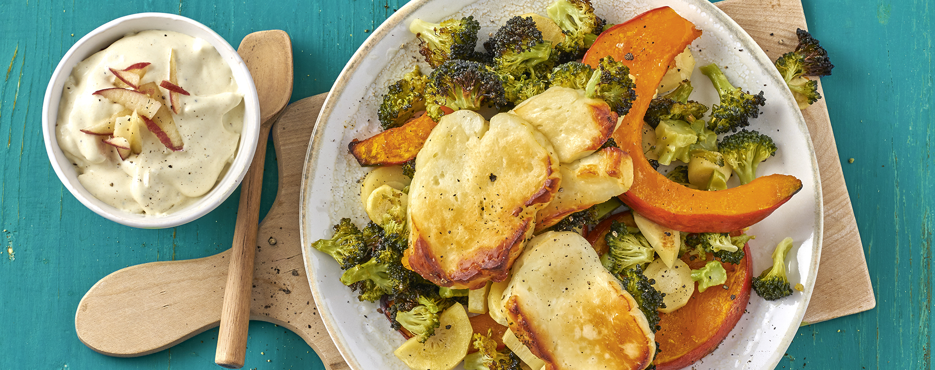 1 20 Ofengemuese Mit Halloumi Vom Blech 1920x760px