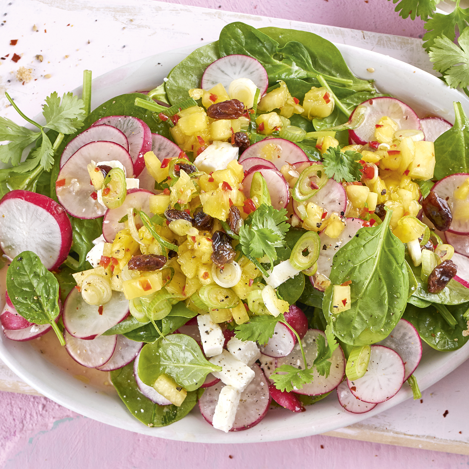 2 20 Radieschen Spinat Salat 1600x1600px