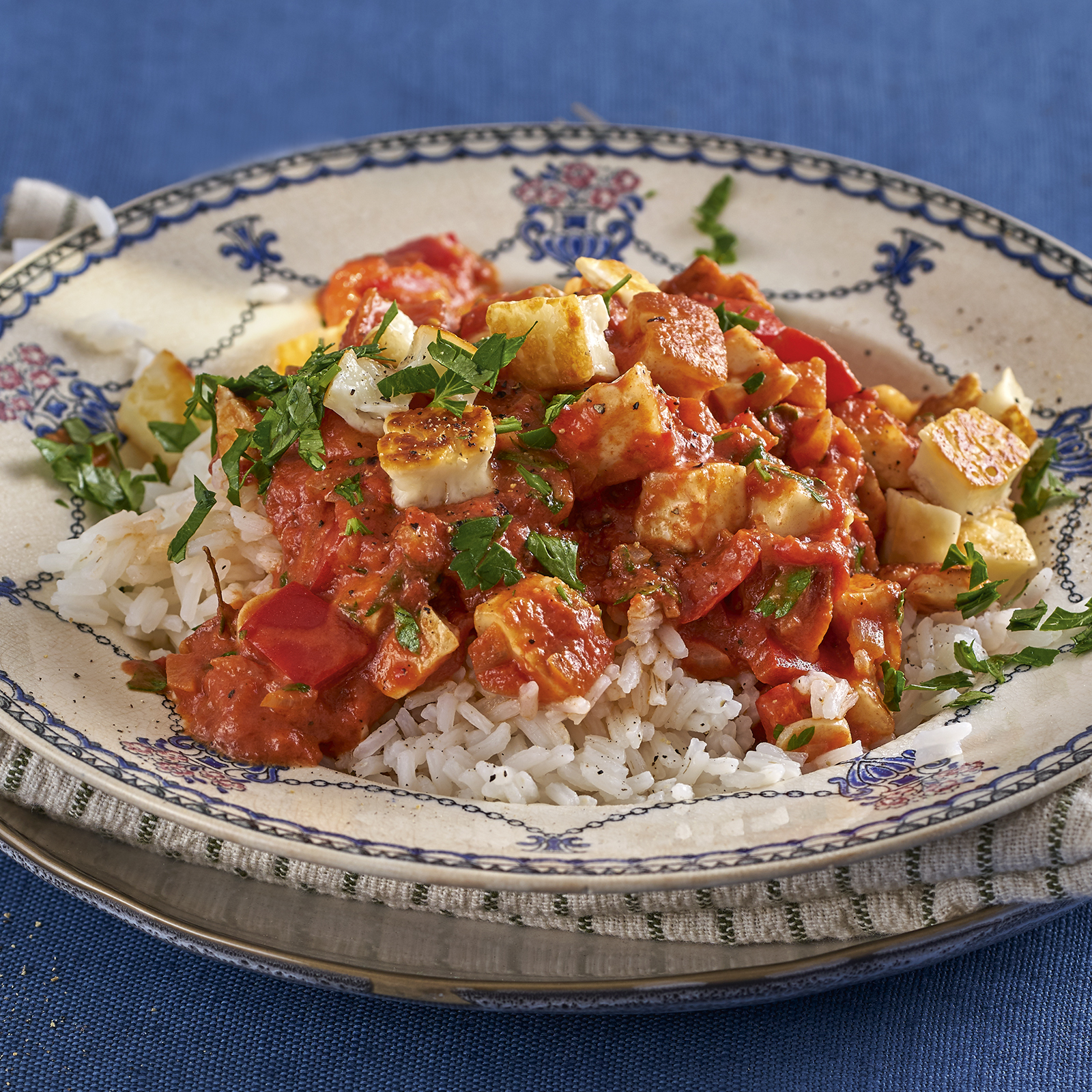 5 20 Halloumi Stroganoff Mit Reis 1600x1600px