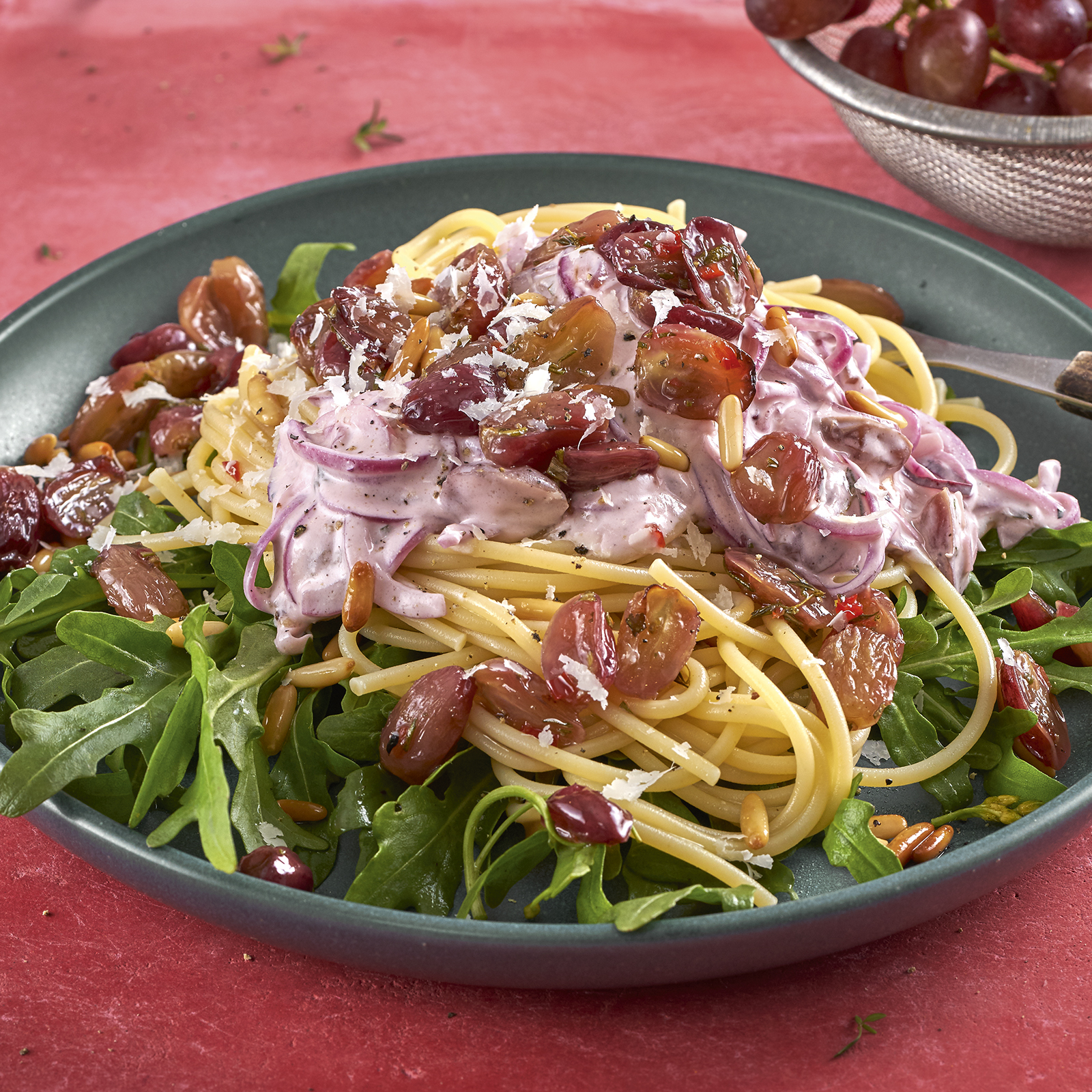 5 20 Pasta Mit Karamellisierten Trauben 1600x1600px