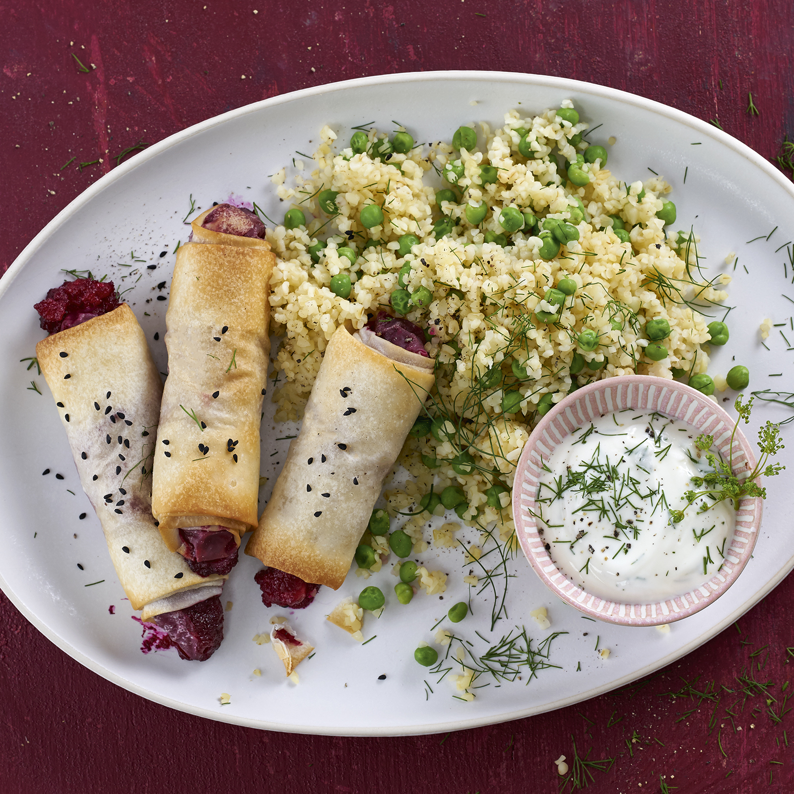 6 20 Feta Rote Bete Roellchen Mit Erbsen Bulgur 1600x1600px