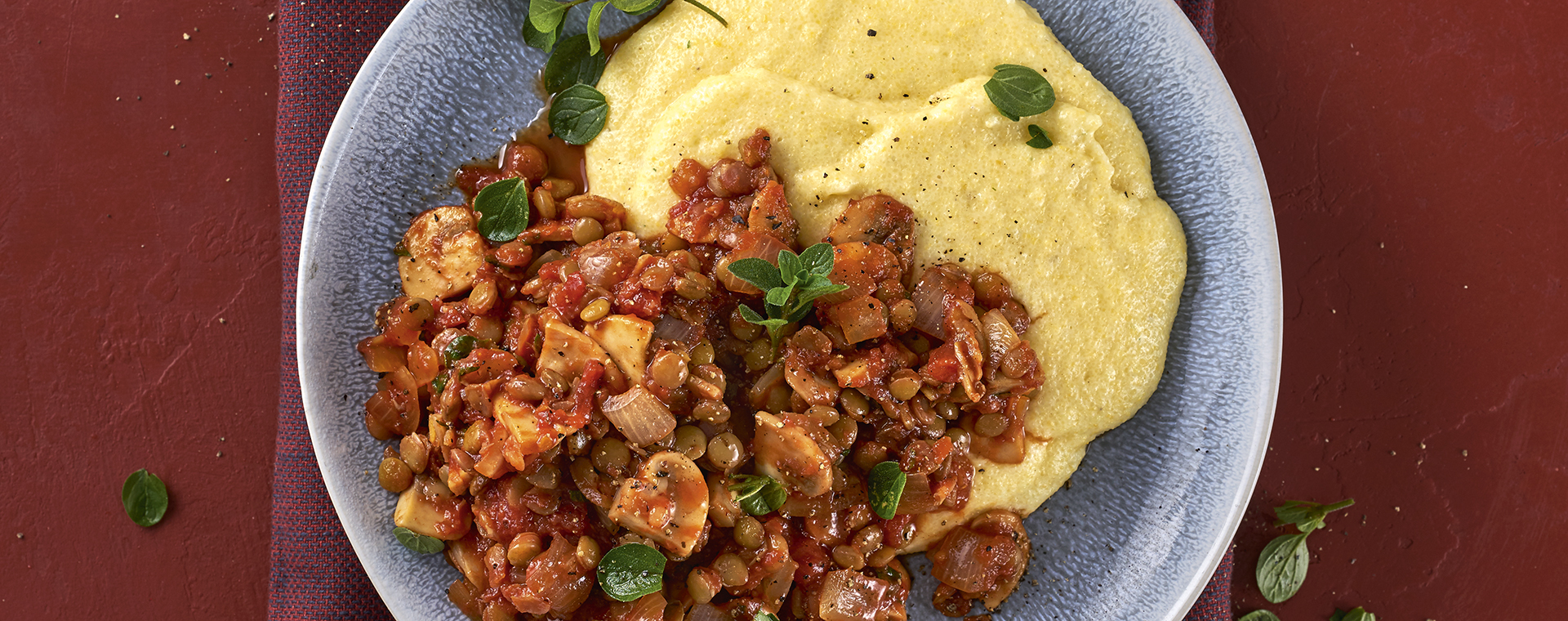 1 21 Pilz Linsen Ragout Mit Kaesepolenta 1920x760px