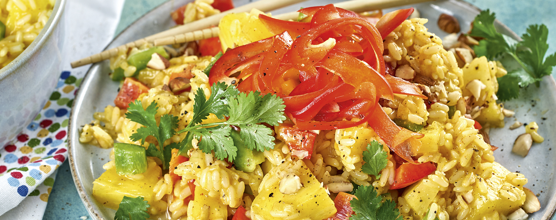 4 21 Asiatischer Paprika Ananas Reissalat 1920x760px