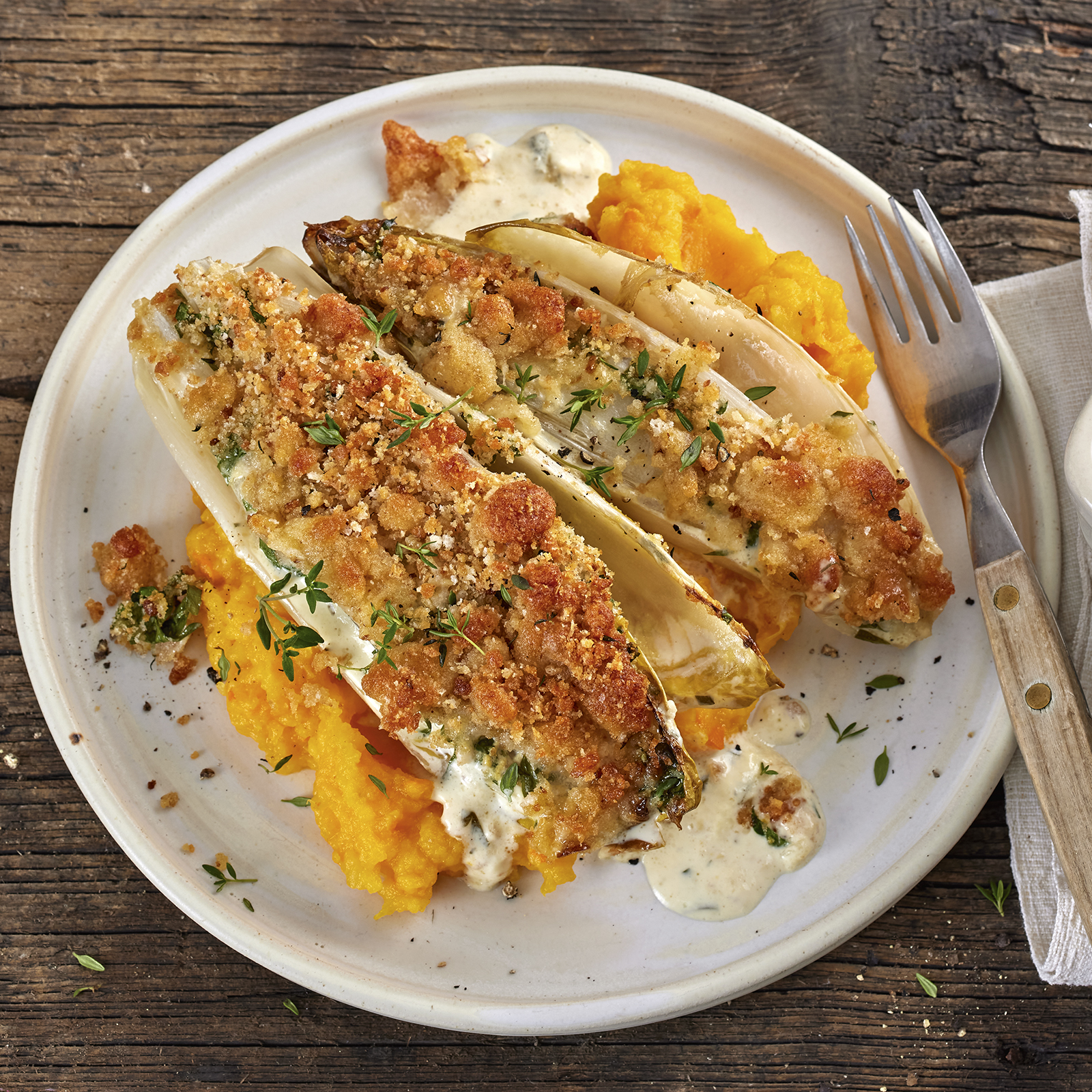 6 21 Gebackener Chicoree Mit Kuerbisstampf 1600x1600px