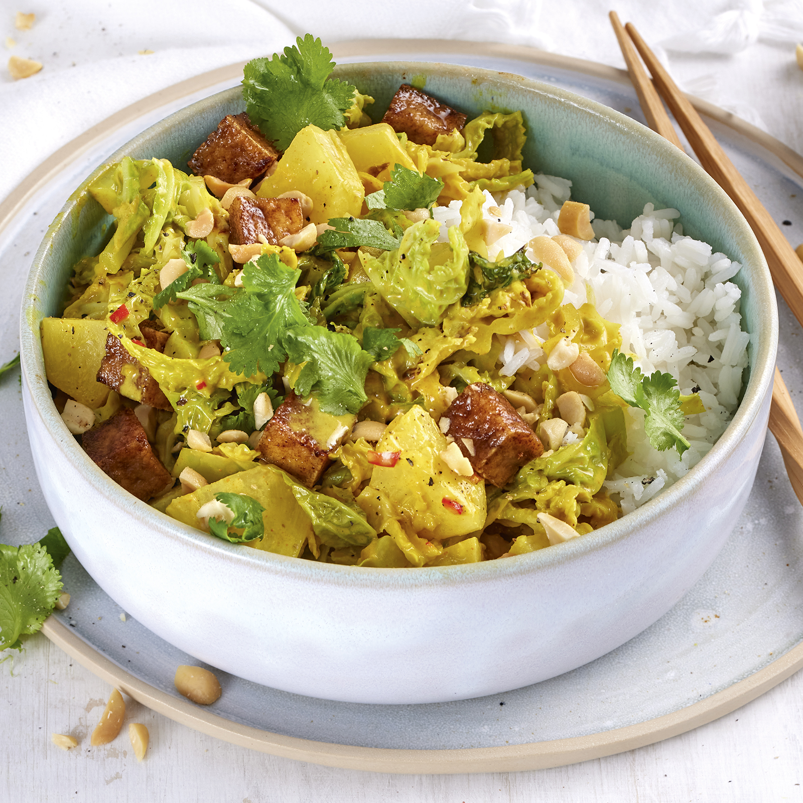 1 22 Wirsing Erdnuss Curry Mit Reis 1600x1600px