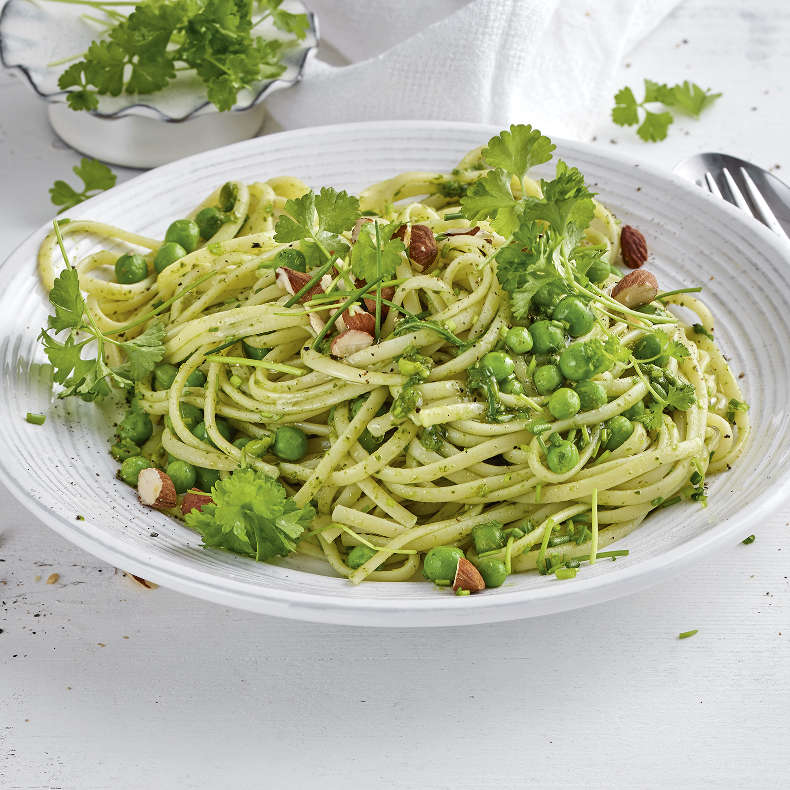 2 22 Linguine Mit Erbsen Und Salsa Verde 1600x1600px