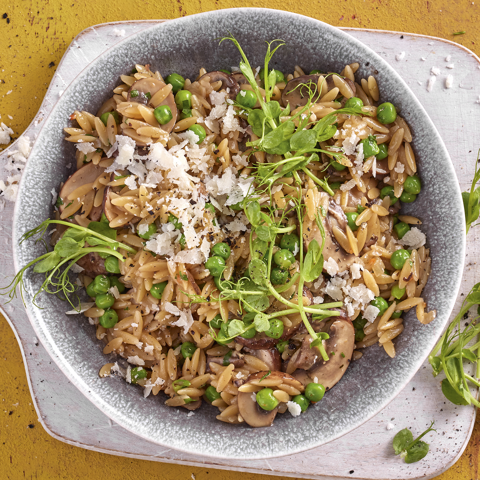 3 22 Orzotto Mit Erbsen Und Pilzen 1600x1600px