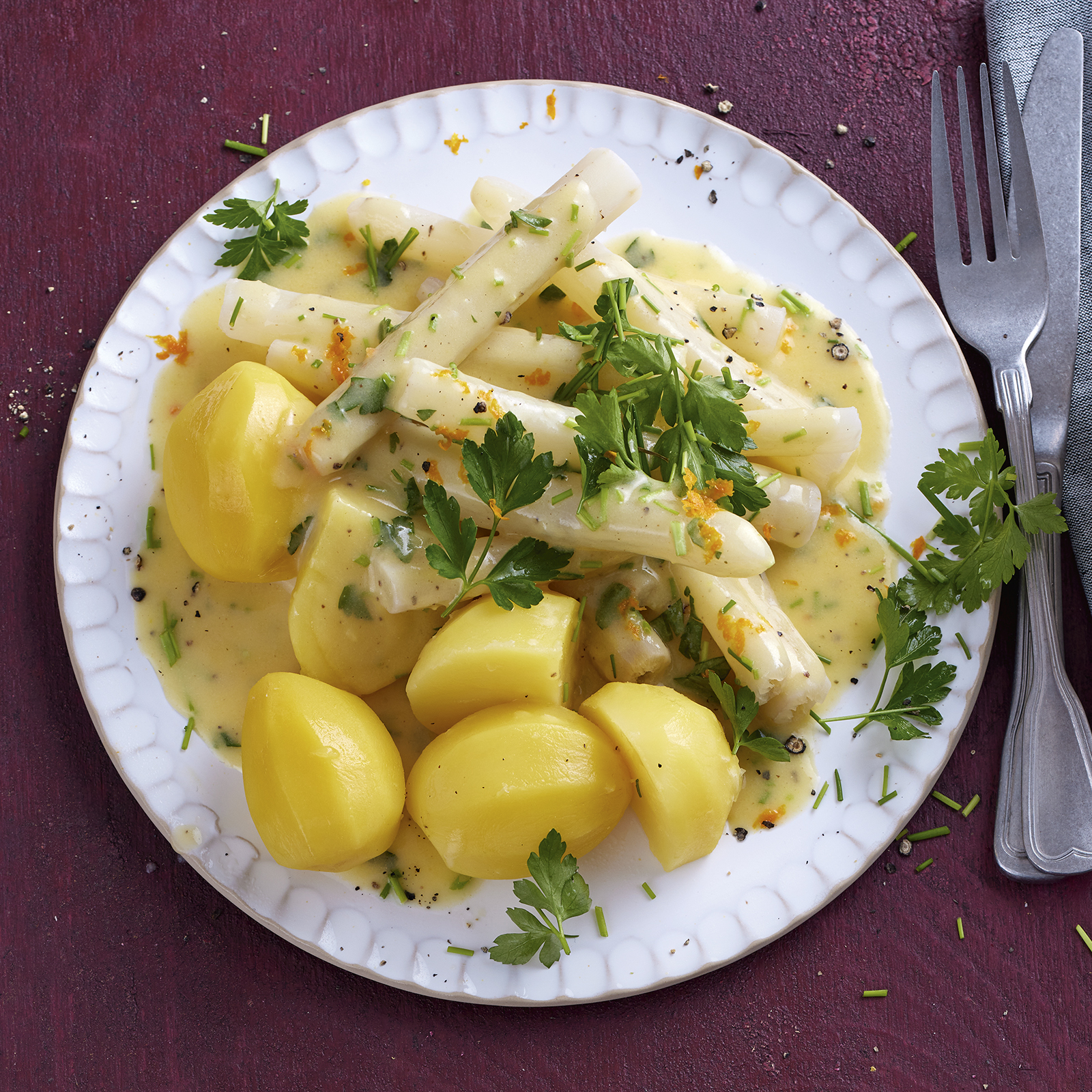 1 23 Schwarzwurzeln In Orangen Senf Sosse 1600x1600px