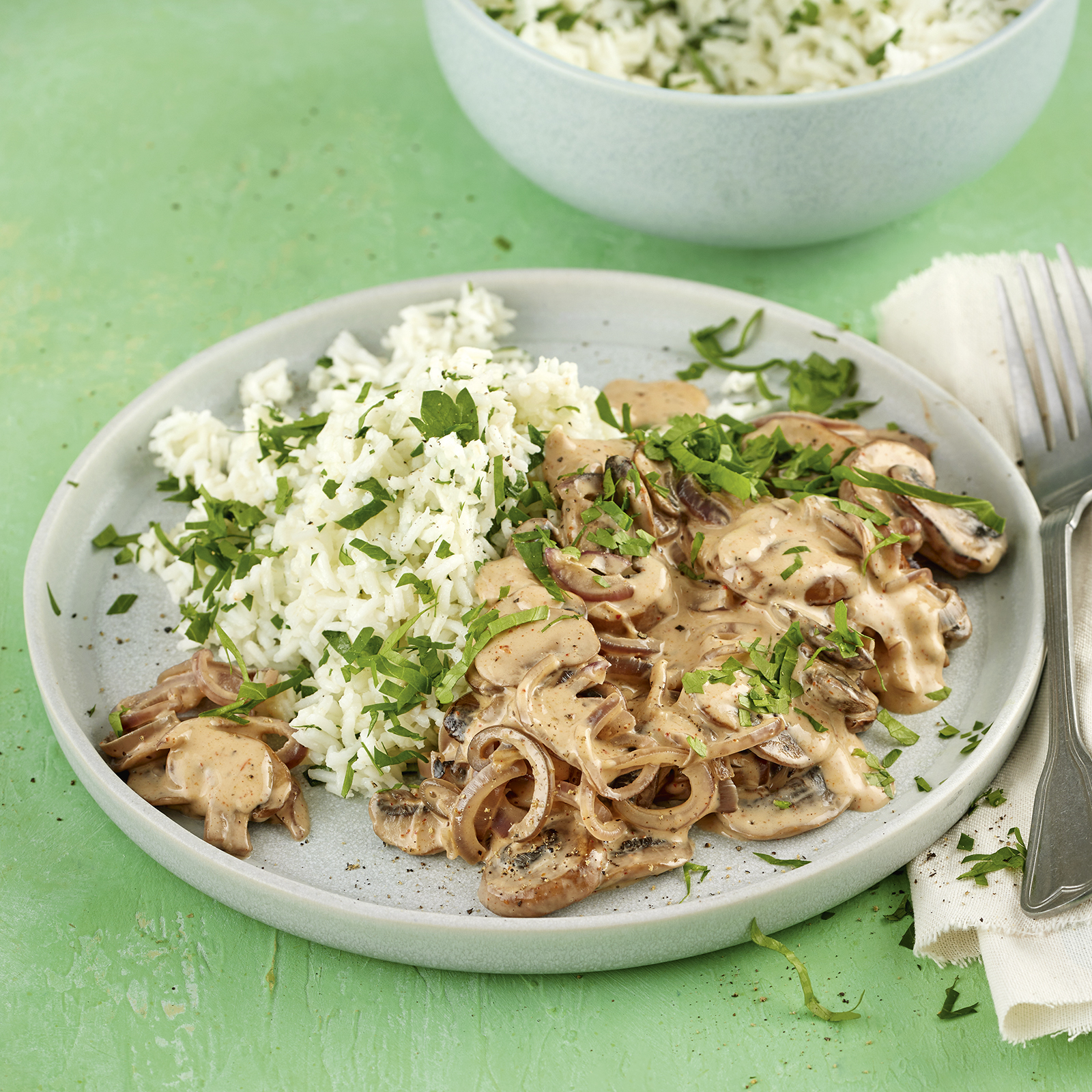 2 23 Pilzgeschnetzeltes Mit Petersilienreis 1600x1600px