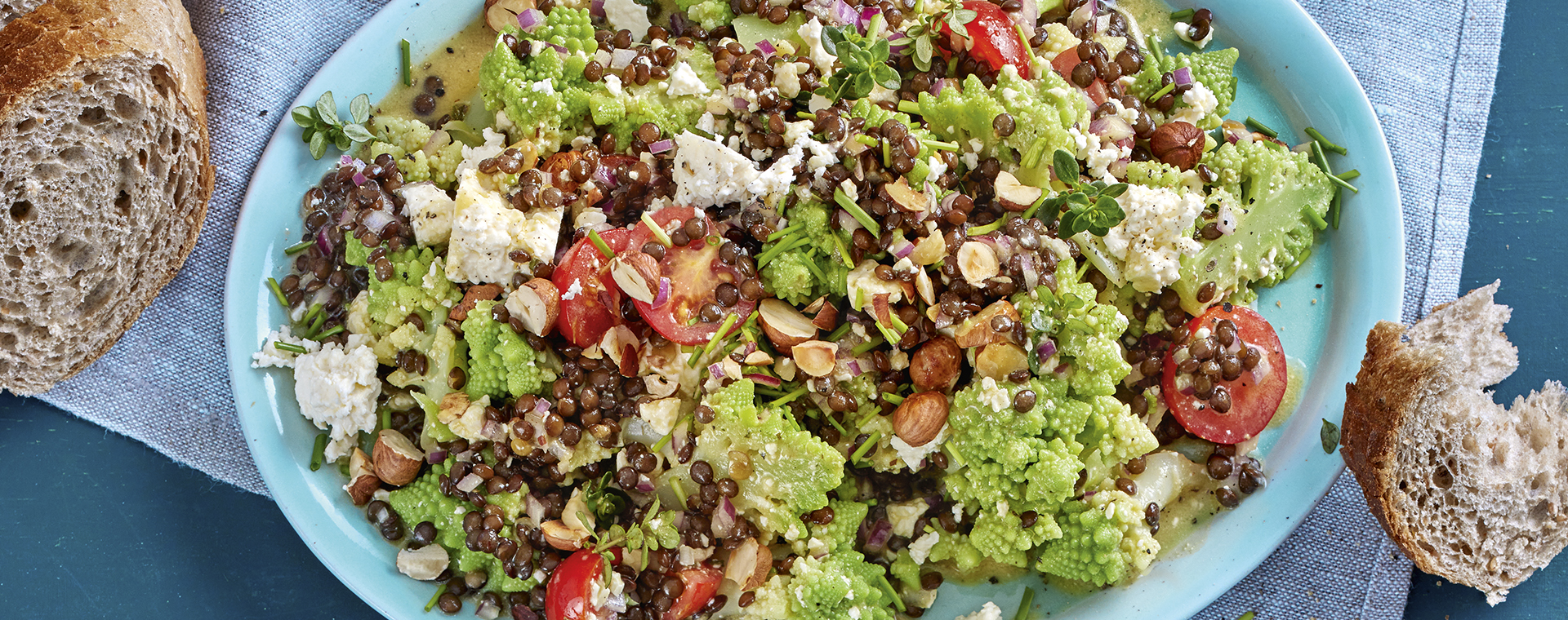 3 23 Romanesco Linsen Salat Mit Senfdressing 1920x760px