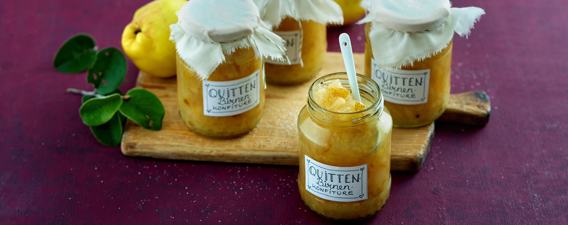 5 23 Quitten Birnen Konfituere Mit Ingwer 1920x760px