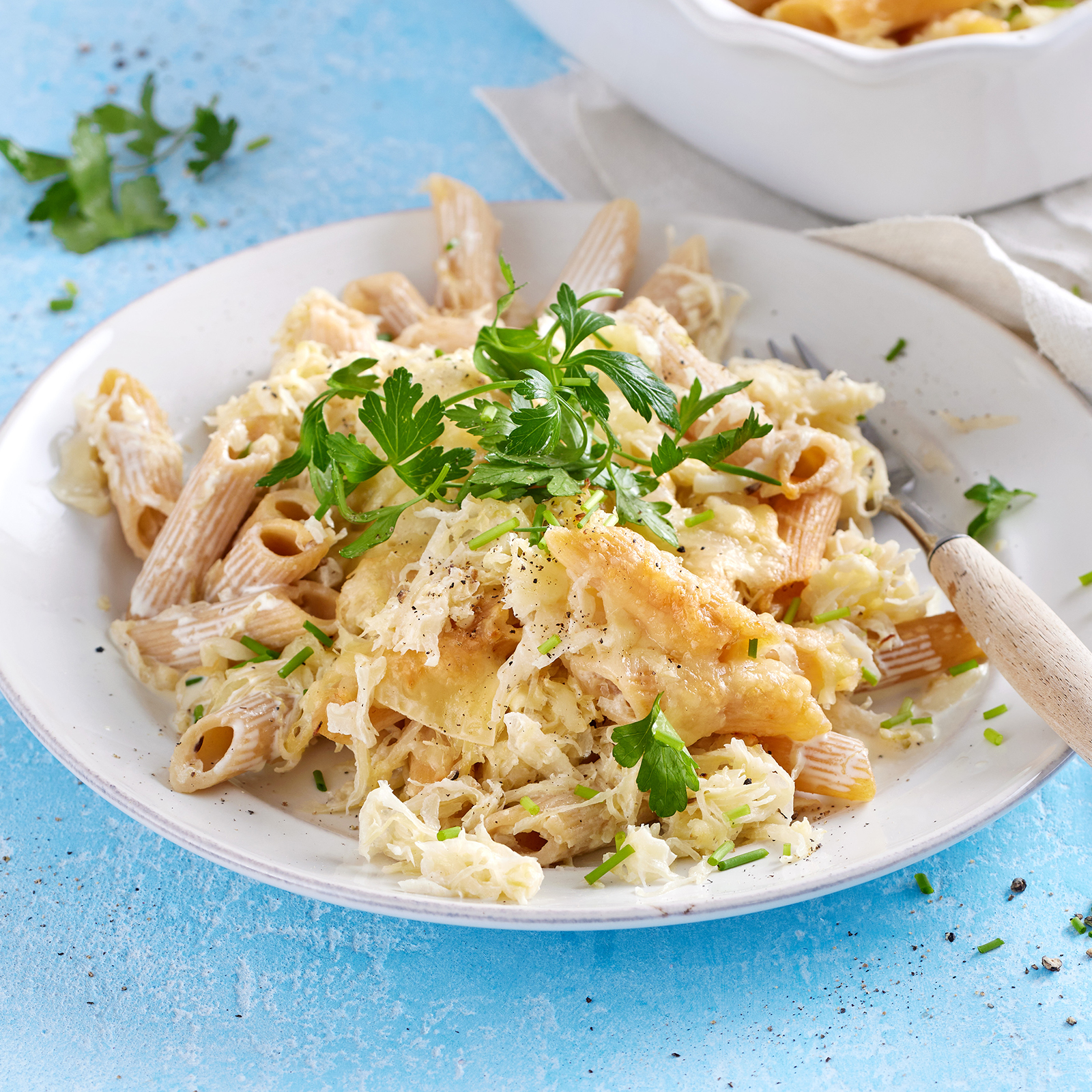 5 23 Sauerkraut Nudel Auflauf 1600x1600px