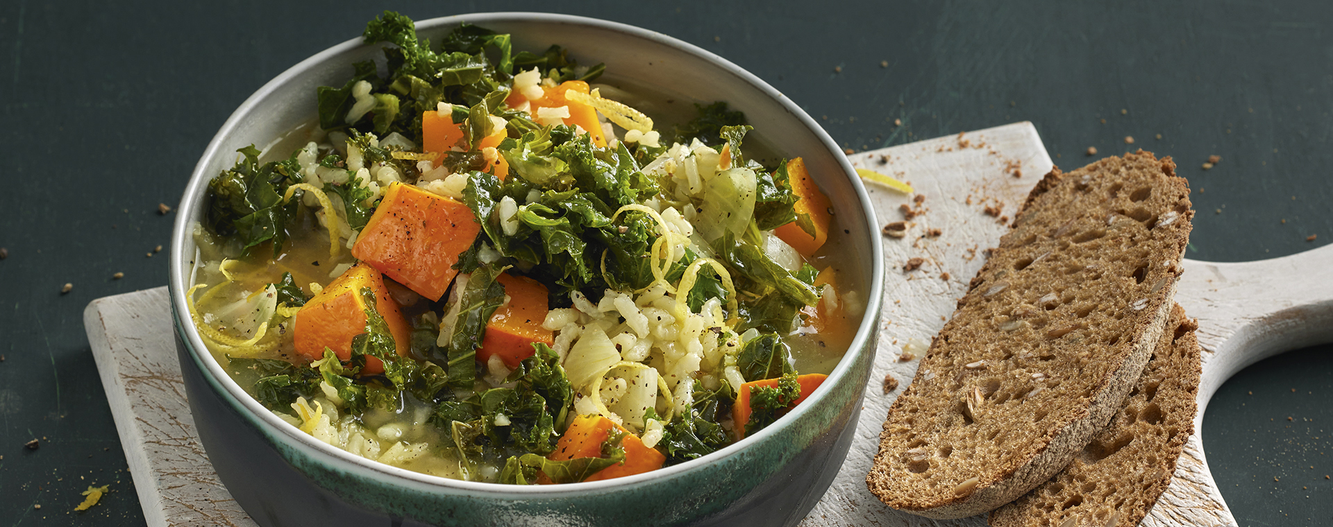 6 23 Gruenkohl Kuerbis Eintopf Mit Reis 1920x760px