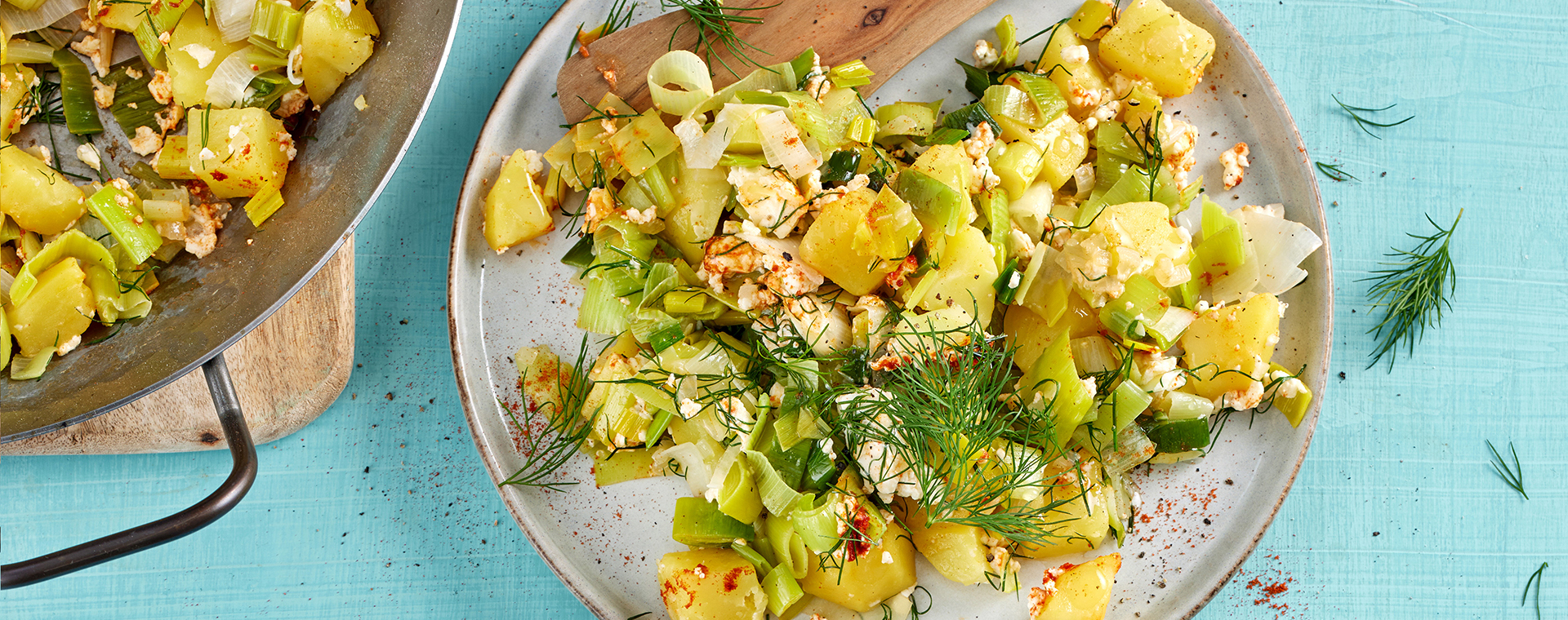 1 24 Lauch Kartoffel Pfanne Mit Dill 1920x760px