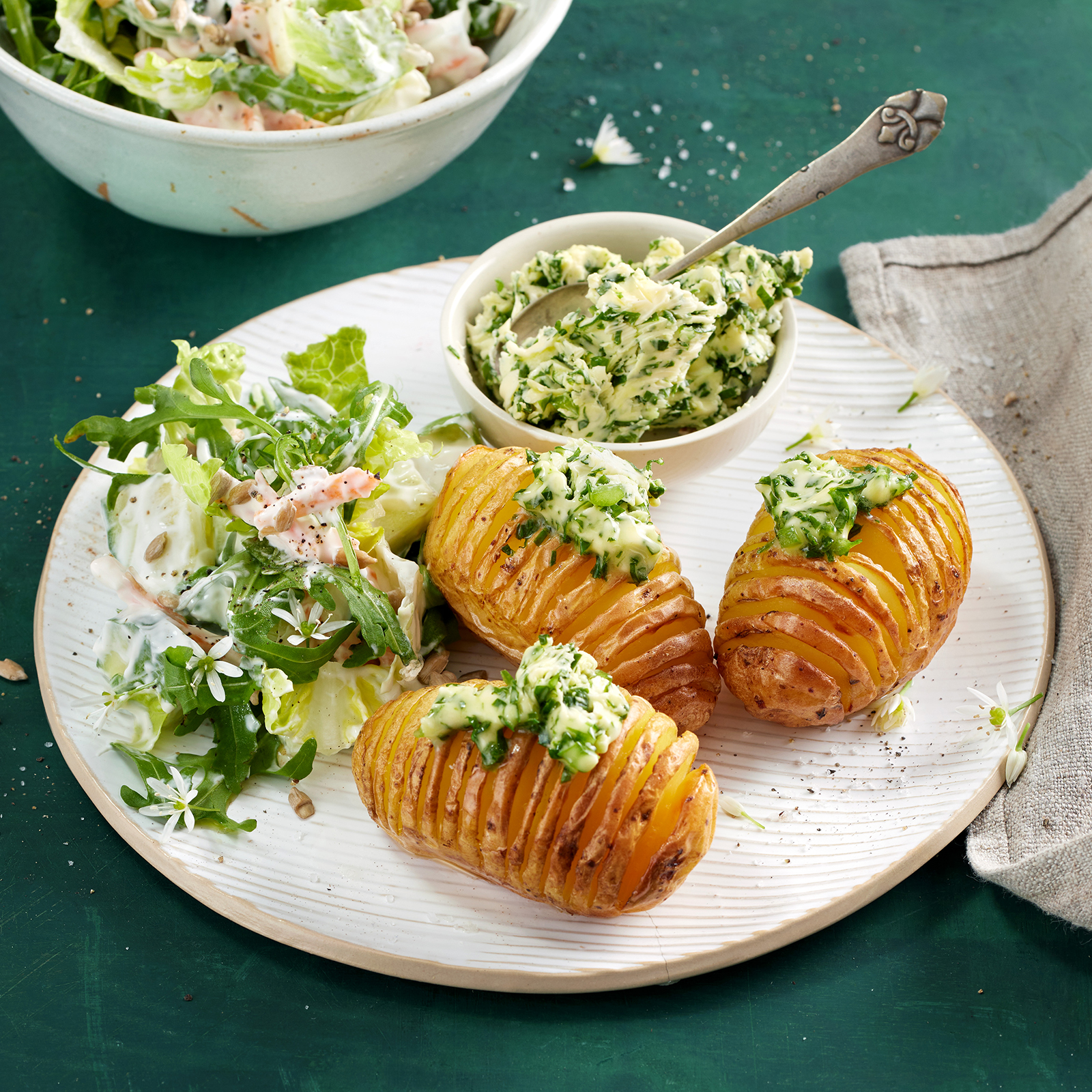 2 24 Faecherkartoffeln Mit Baerlauchbutter 1600x1600px