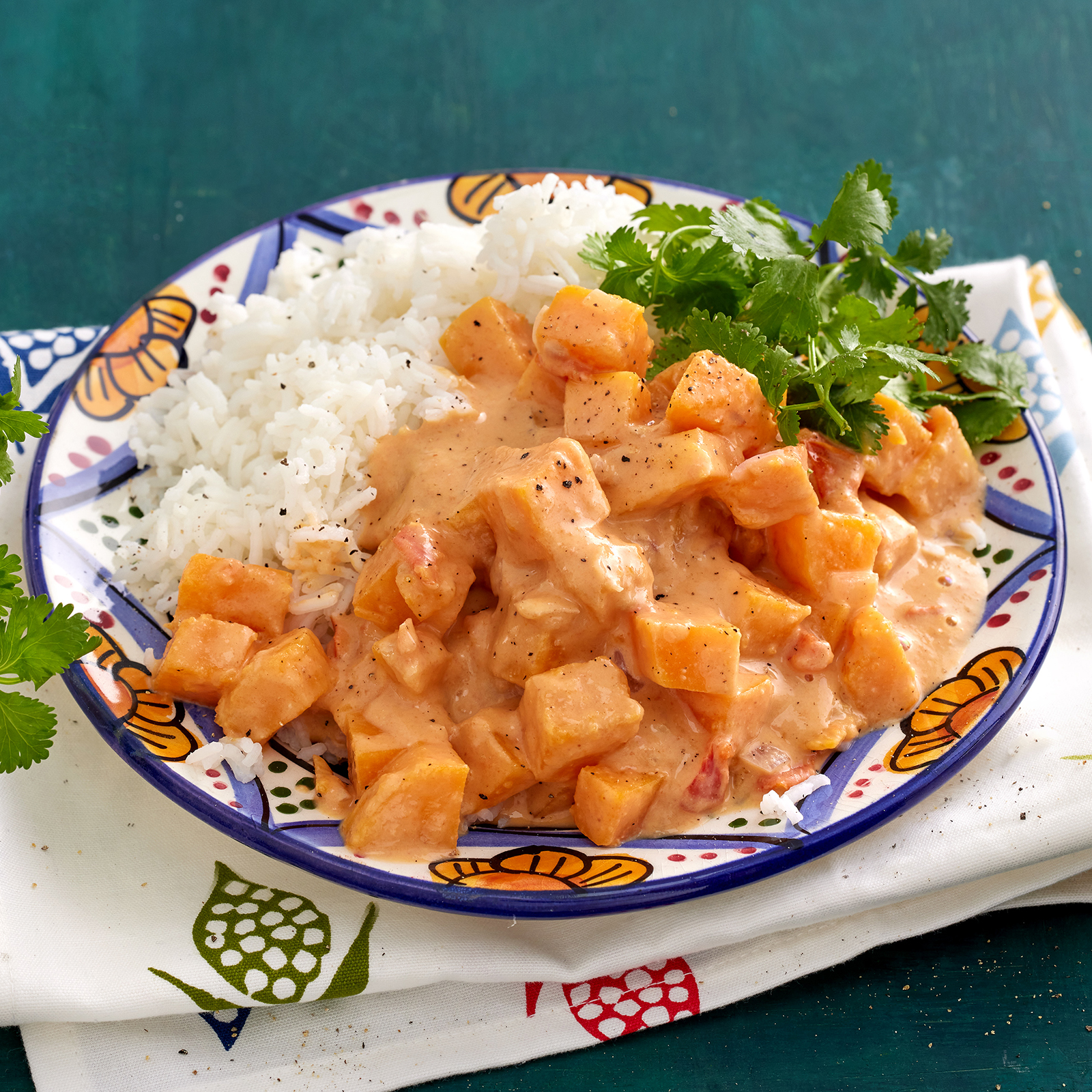 6 24 Kuerbis Erdnuss Eintopf Mit Reis 1600x1600px