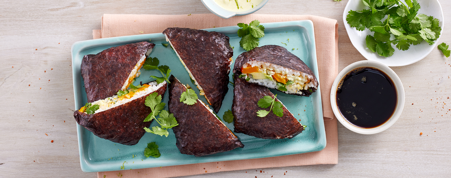 1 25 Sushi Sandwiches Mit Kuerbis 1920x760px