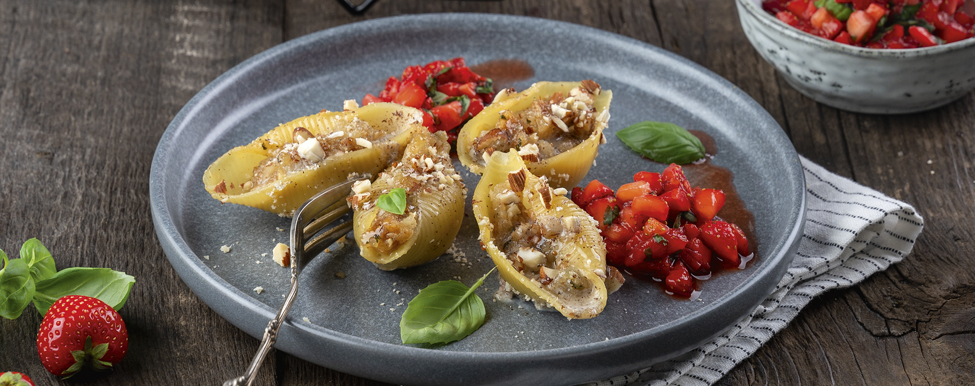 3 25 Gratinierte Muschelnudeln Mit Birnenfuellung 1920x760px