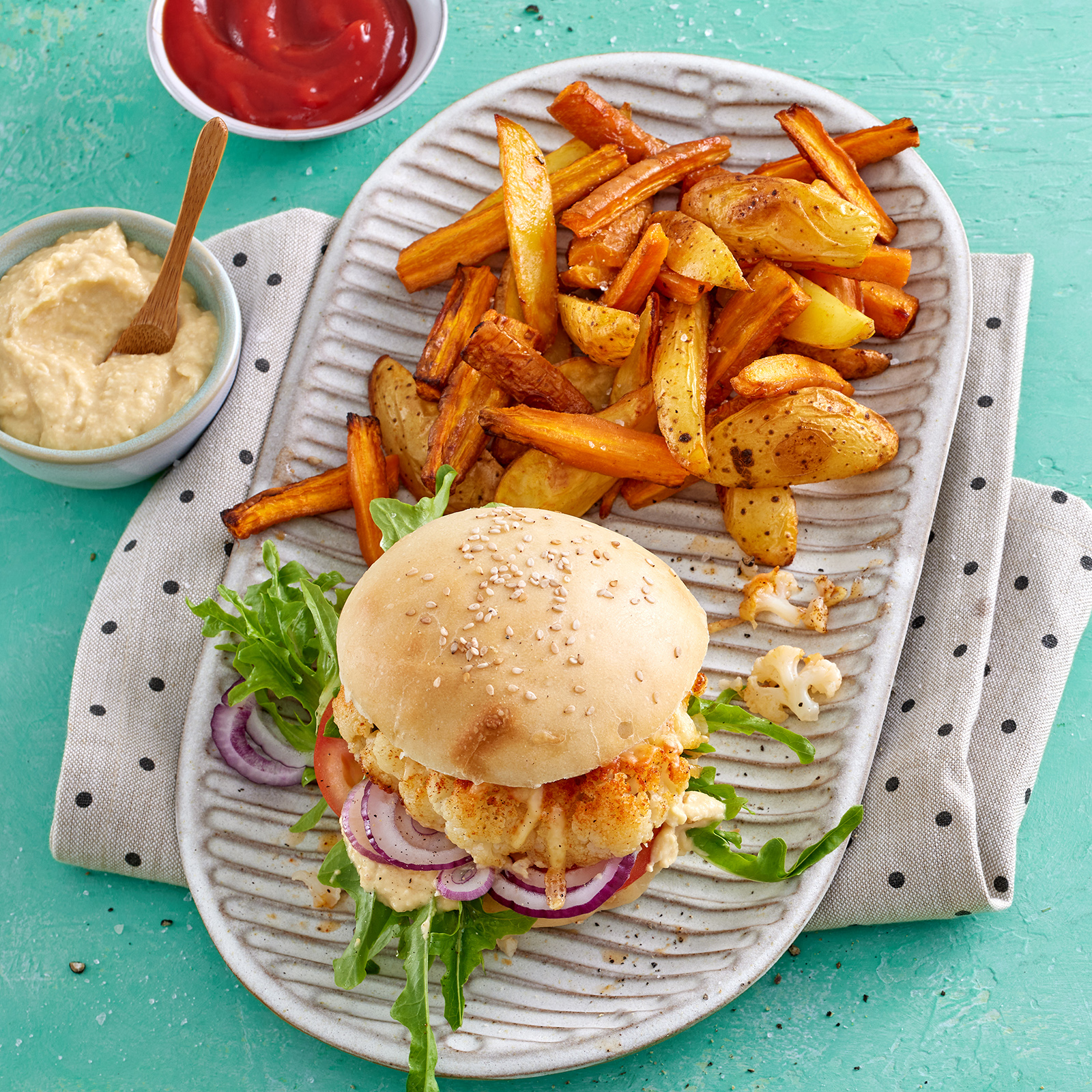 4 25 Blumenkohlburger Mit Zitronencreme 1600x1600px