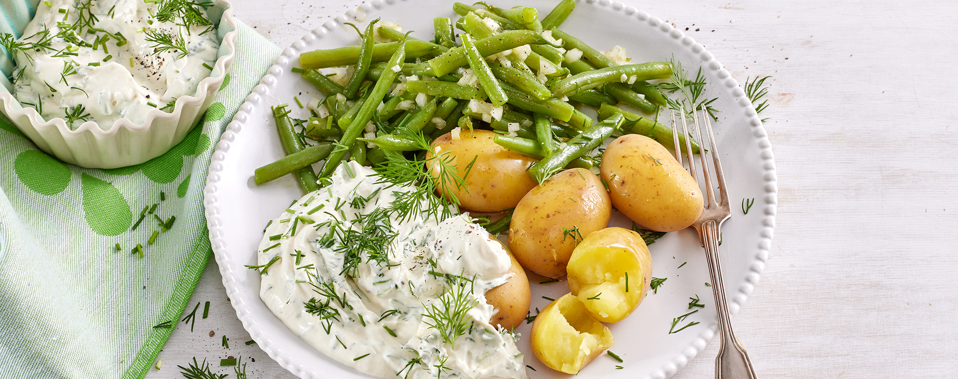 4 25 Pellkartoffeln Mit Bohnensalat 1920x760px