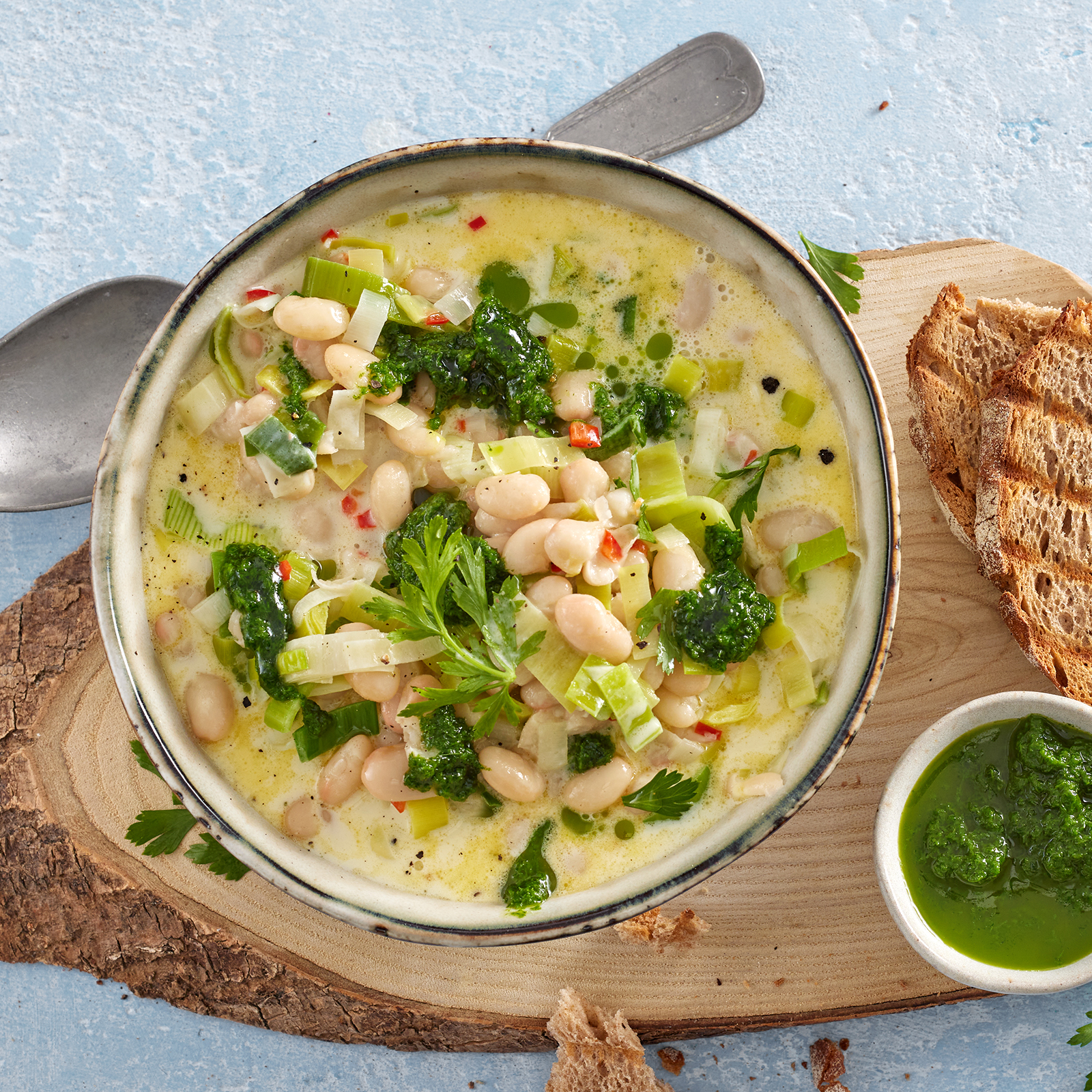 6 25 Cremige Weisse Bohnen Mit Lauch 1600x1600px