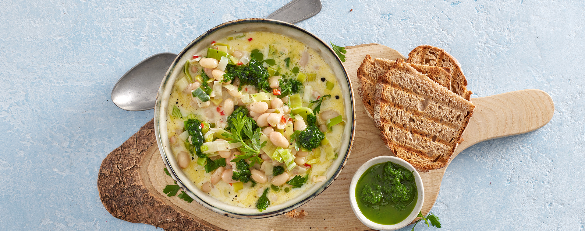 6 25 Cremige Weisse Bohnen Mit Lauch 1920x760px