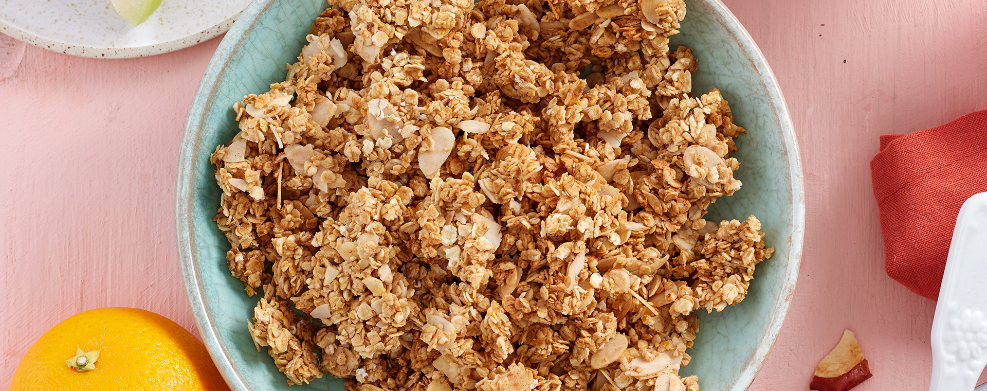 6 25 Weihnachtliches Orangen Granola 1920x760px