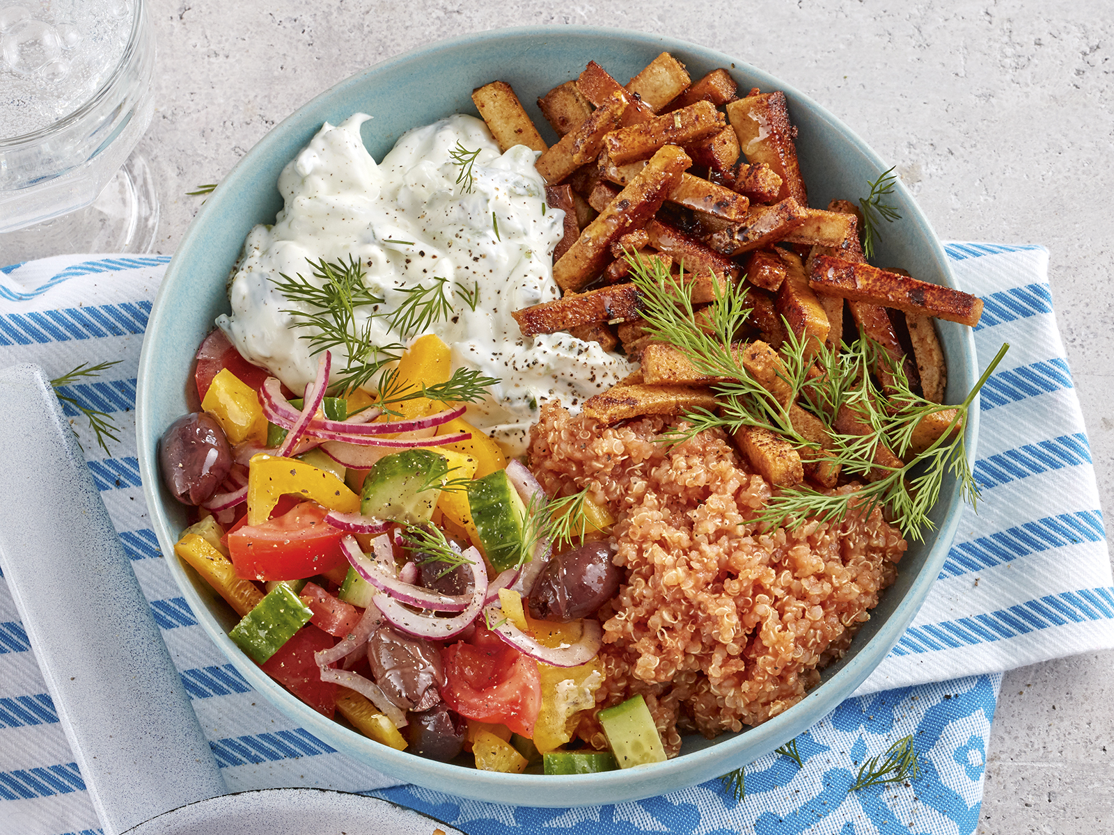 Themen Sommer Bowls 3 21 Griechische Bowl 1600x1200px